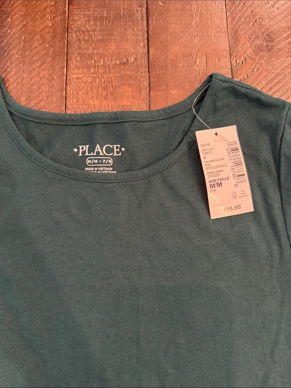 The Children's Place Dark green Short-Sleeve Fit & Flare Dress